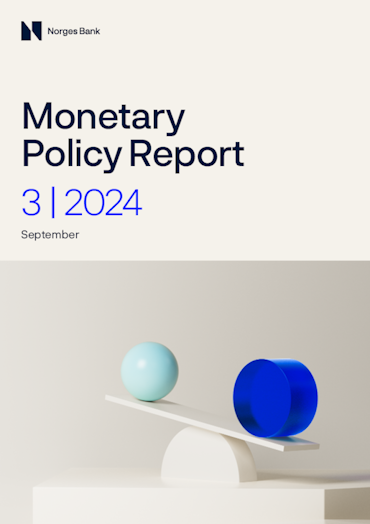 Coverimage of the publication Monetary policy report 3/2024