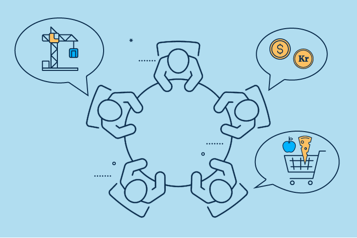 Illustrasjon av pengepolitisk komite