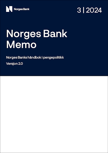 Forsidebilde av publikasjonen Norges Banks håndbok i pengepolitikk