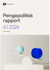 Forsidebilde av publikasjonen Pengepolitisk rapport 4/2024