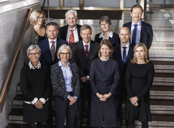 Mona Helen Sørensen, Egil Herman Sjursen, Kjersti-Gro Lindquist, Pål Longva, Hans Aasnæs, Arne Hyttnes, Øystein Børsum, Nina Udnes Tronstad, Kristine Ryssdal, Ida Wolden Bache, Karen Helene Ulltveit-Moe.