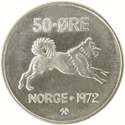 50-øre coin, cupro-nickel
